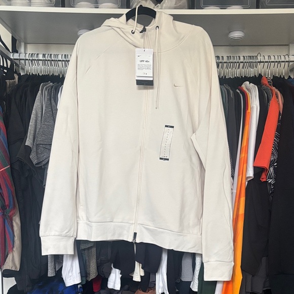 Nike Off-White Full-Zip Hoodie - Picture 1 of 4